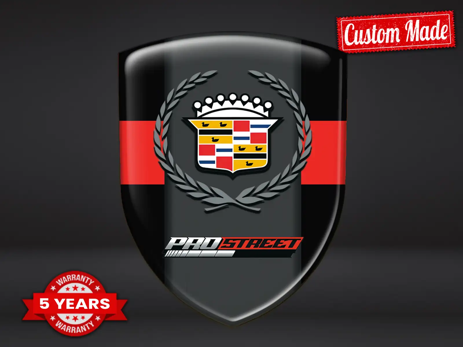 Cadillac Custom Auto Fensteraufkleber Stil Max Pro Langlebig